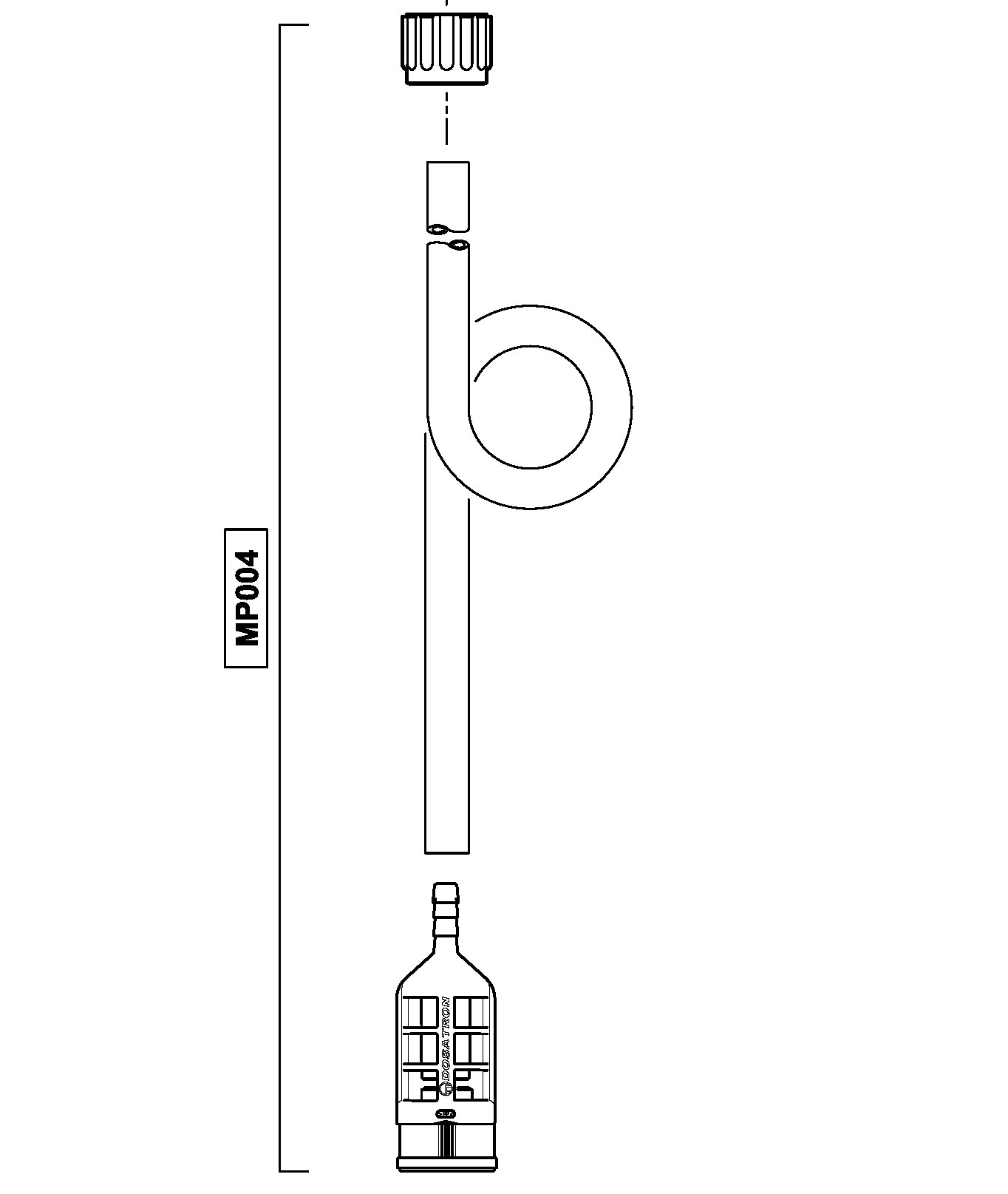 MP004 - Bausatz Saugpartie 6 x 9mm