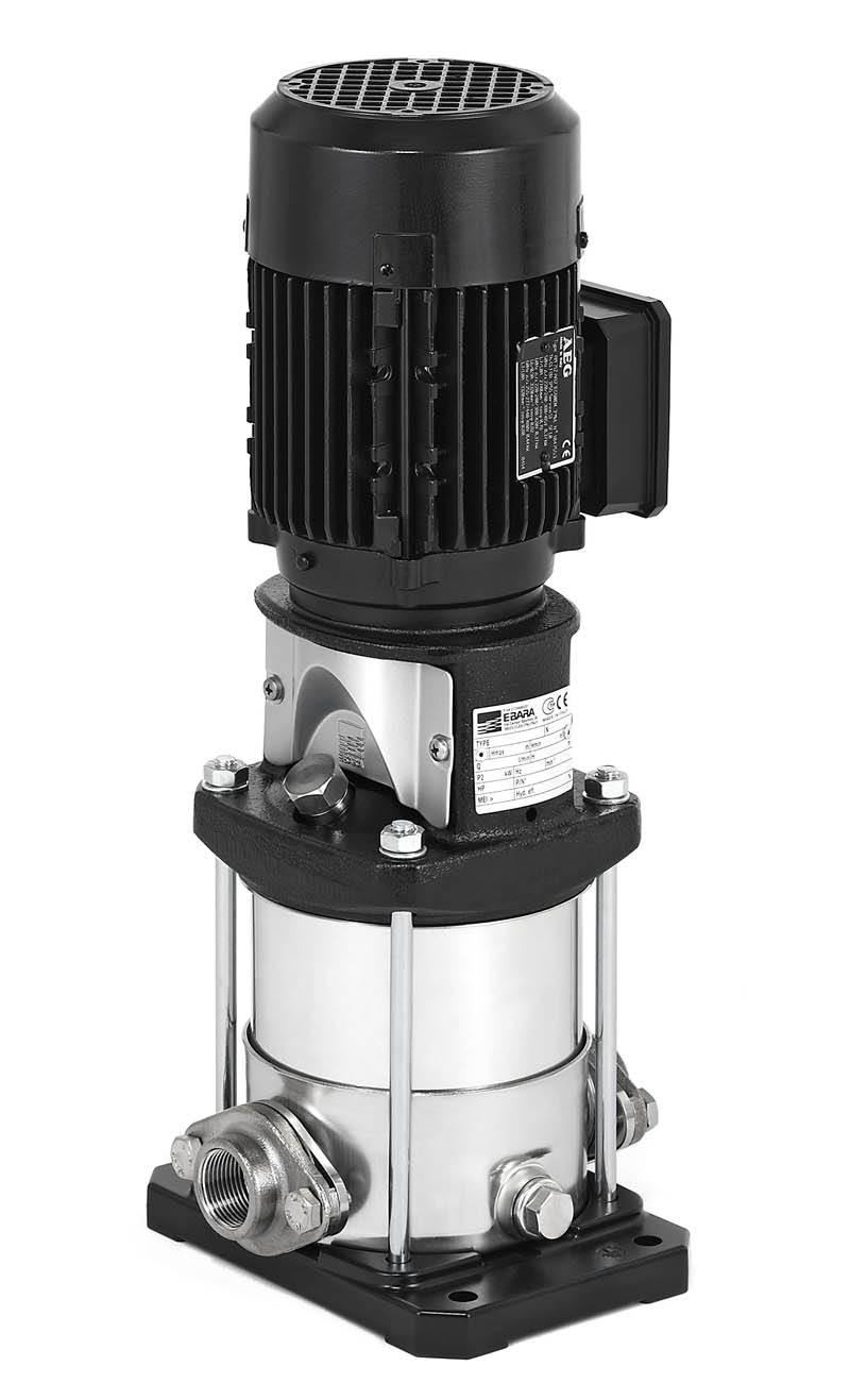 EBARA Hochdruck Kreiselpumpe EVMS 3-7 N5 400V 0,75kW
