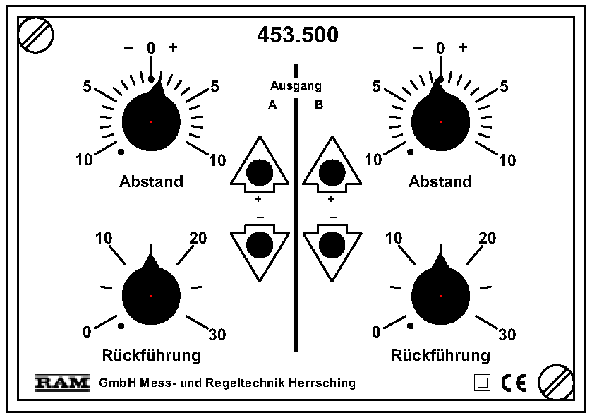 RAM Doppel-Dreipunktausgangststufe PI 453.500