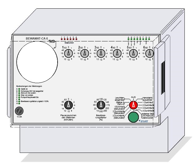 Bewamat CA6E Erweiterung um 6 Ventile 24VAC | ohne Zeitschaltuhr