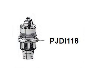 PJDI118VF - Teilbausatz Saugventil VF