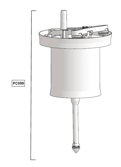 PC099VF - Bausatz Motor komplett D25RE09VF