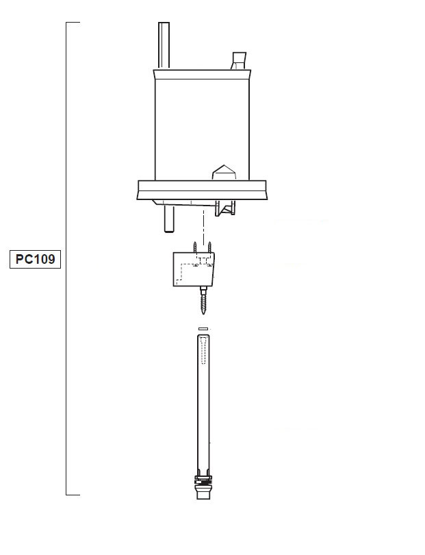 PC109VF - Bausatz Motor komplett für D45RE15IEVF