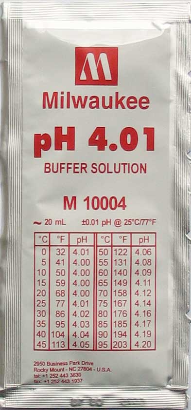 CMT Pufferlösung pH 4.01 20ml im Beutel